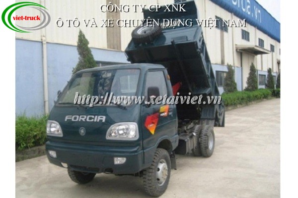 xe tải ben forcia 90kg, bán xe tải ben forcia 950kg tại hà nội giá cạnh tranh